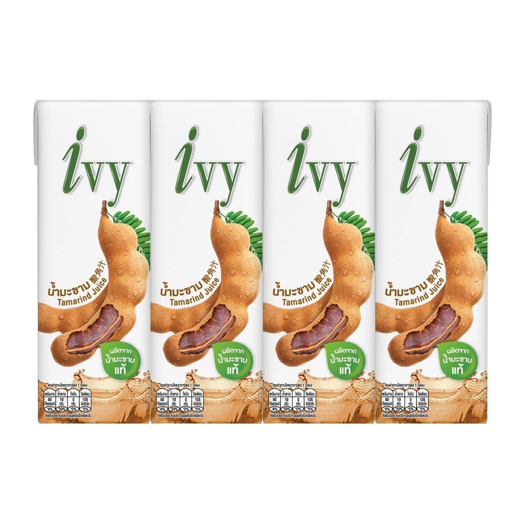 ไอวี่น้ำมะขาม 4*170 มล.
