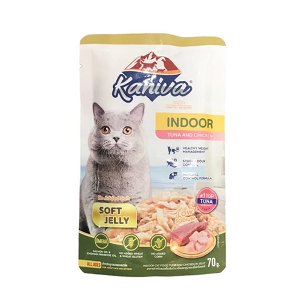 Kaniva Indoor Tuna & Chicken Jelly 70 G.