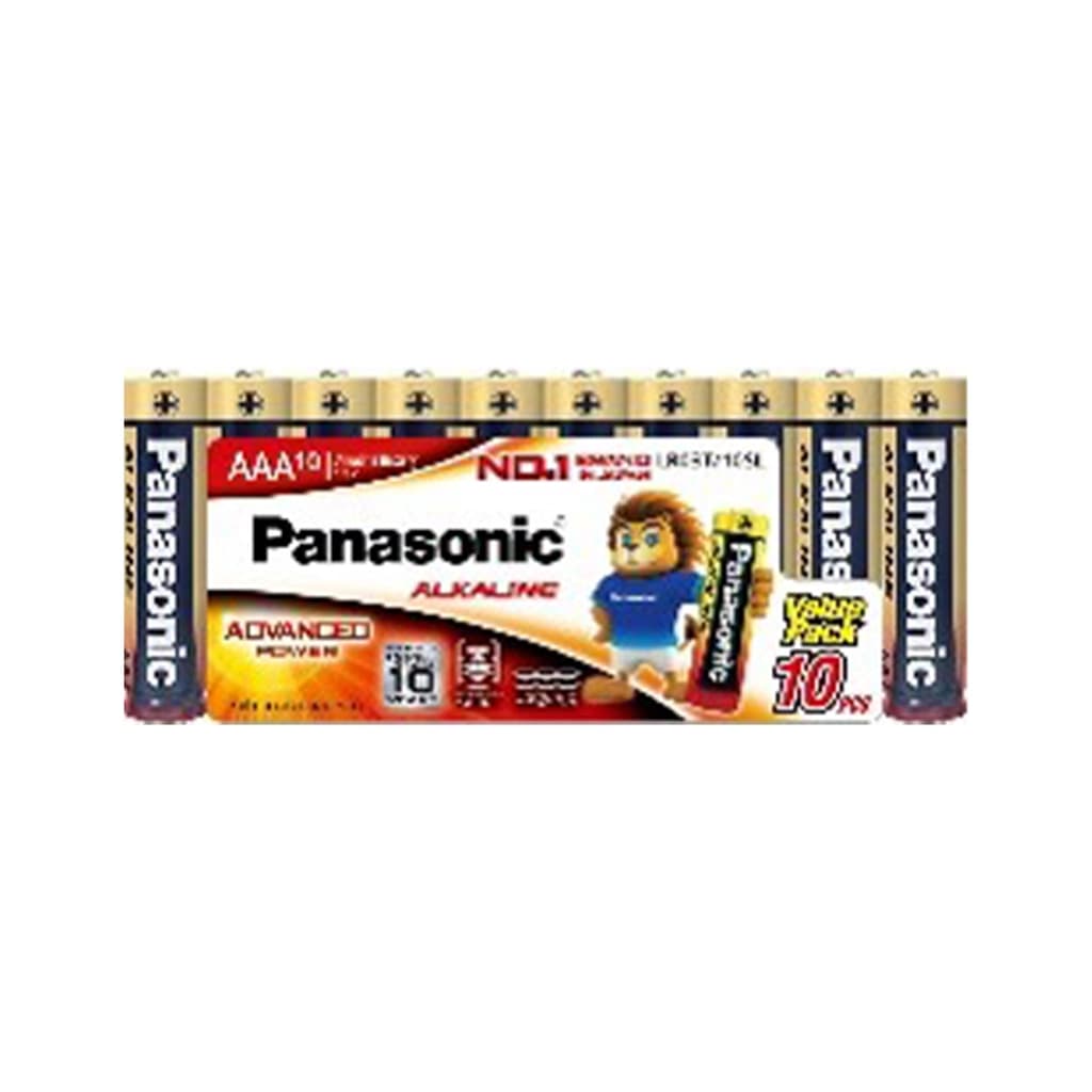 Panasonic Alkaline Batteries LR6T/2B size "AAA" Pack10