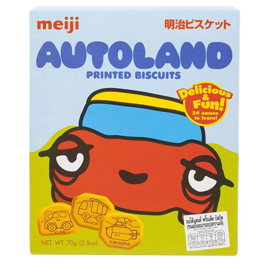 Meiji Autoland Biscuit 70G.
