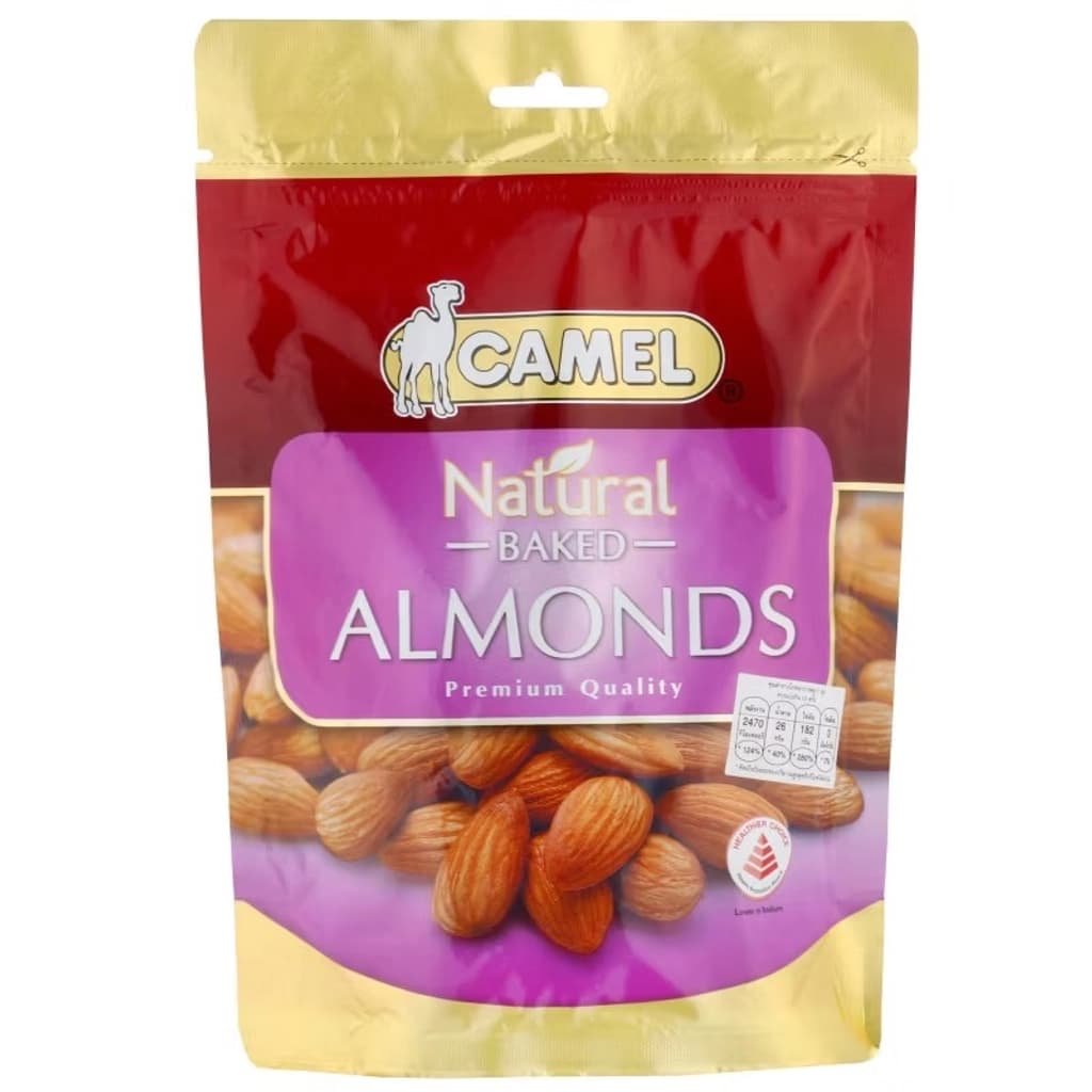 Camel Natural Almonds Baked 400G.
