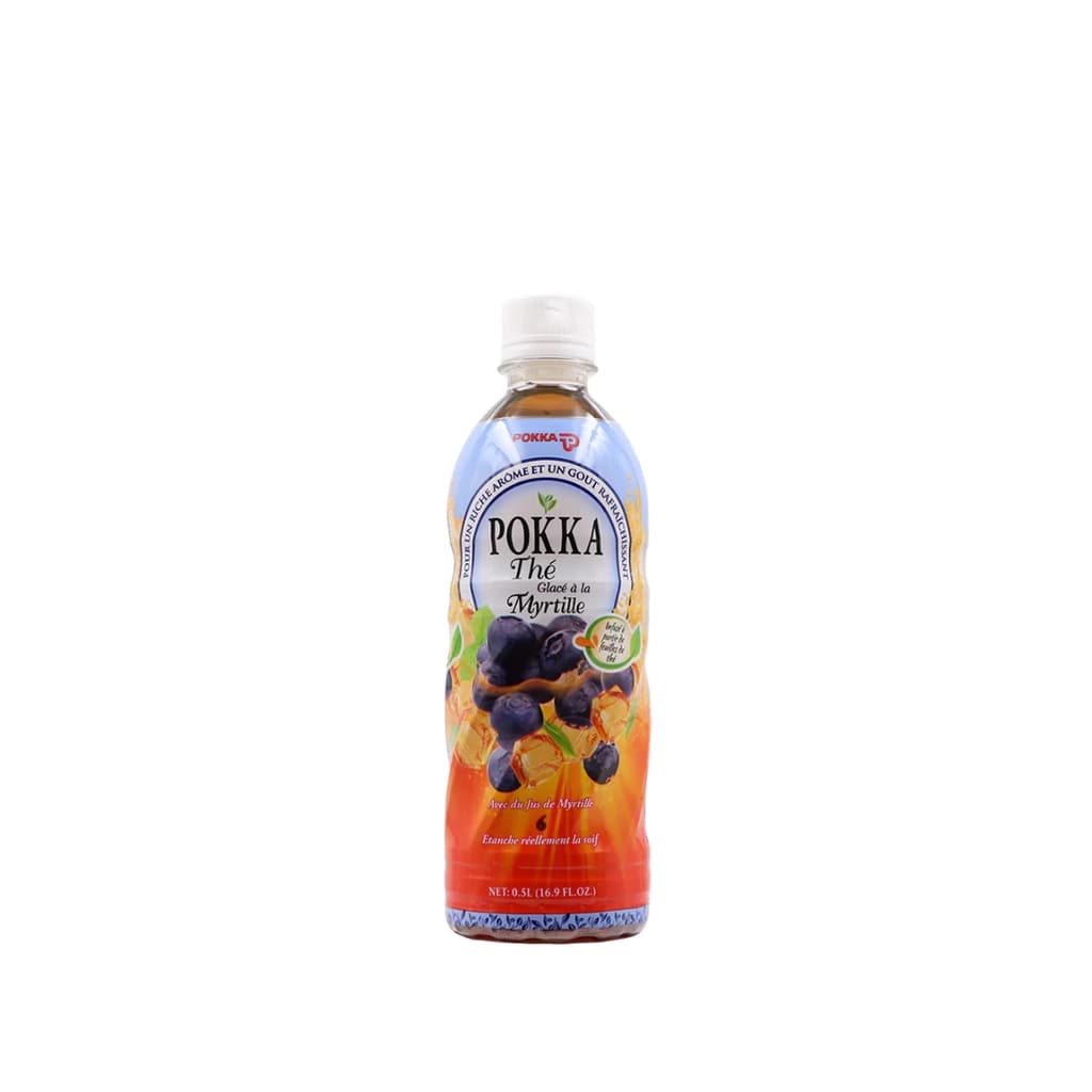 Pokka Ice Blueberry Tea 500ML.