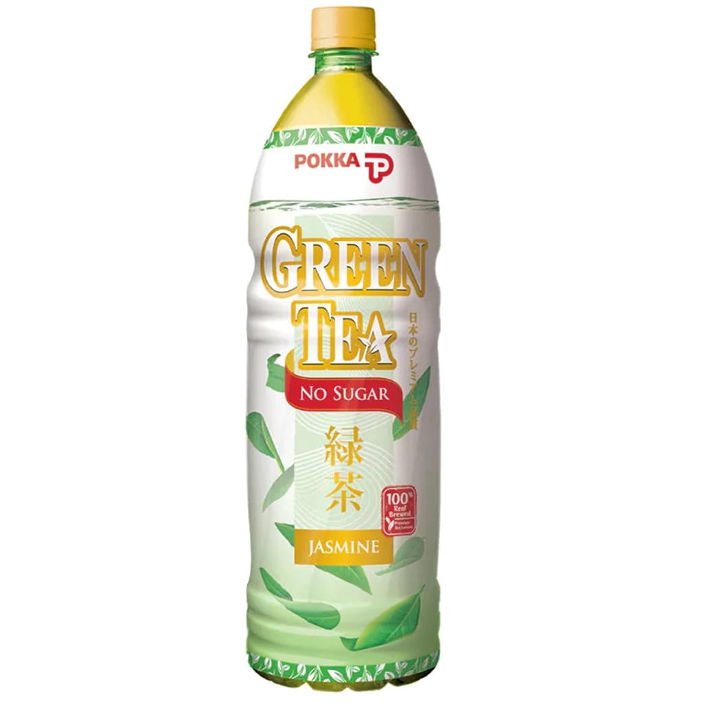 Pokka Jasmine Green Tea No Sugar 1500ML.