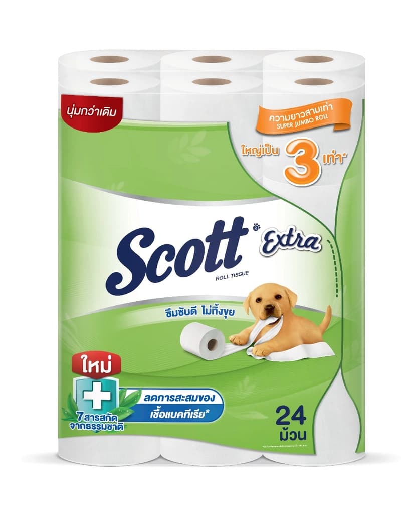 Scott Extra Super Jumbo Toilet Tissue 24Rolls