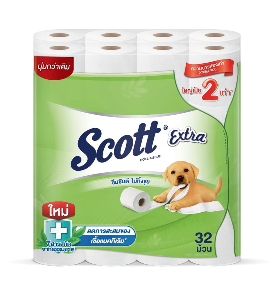 Scott Extra Toilet Tissue Double Roll 32Rolls
