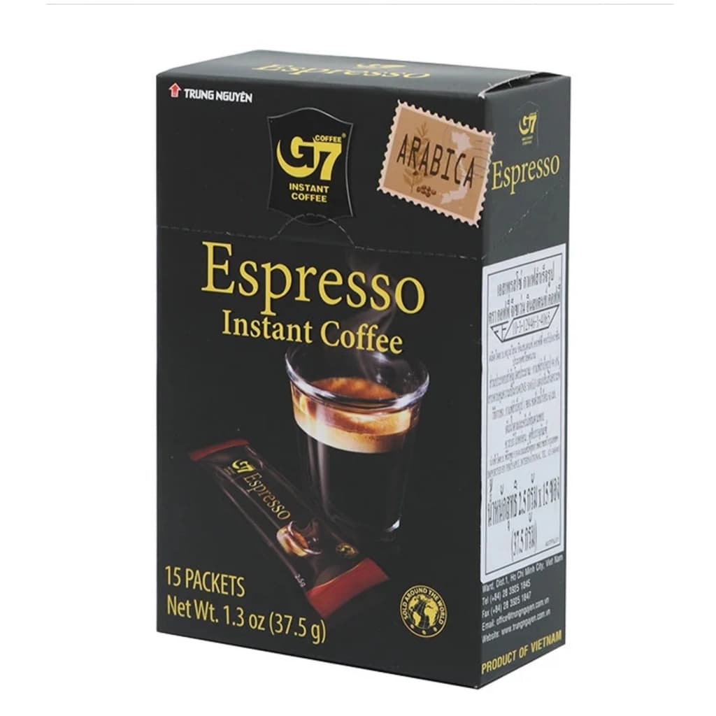 จีเซเว่น กาแฟ 3 in 1 เอสเพรสโซ่ 2.5ก. 15 ซอง