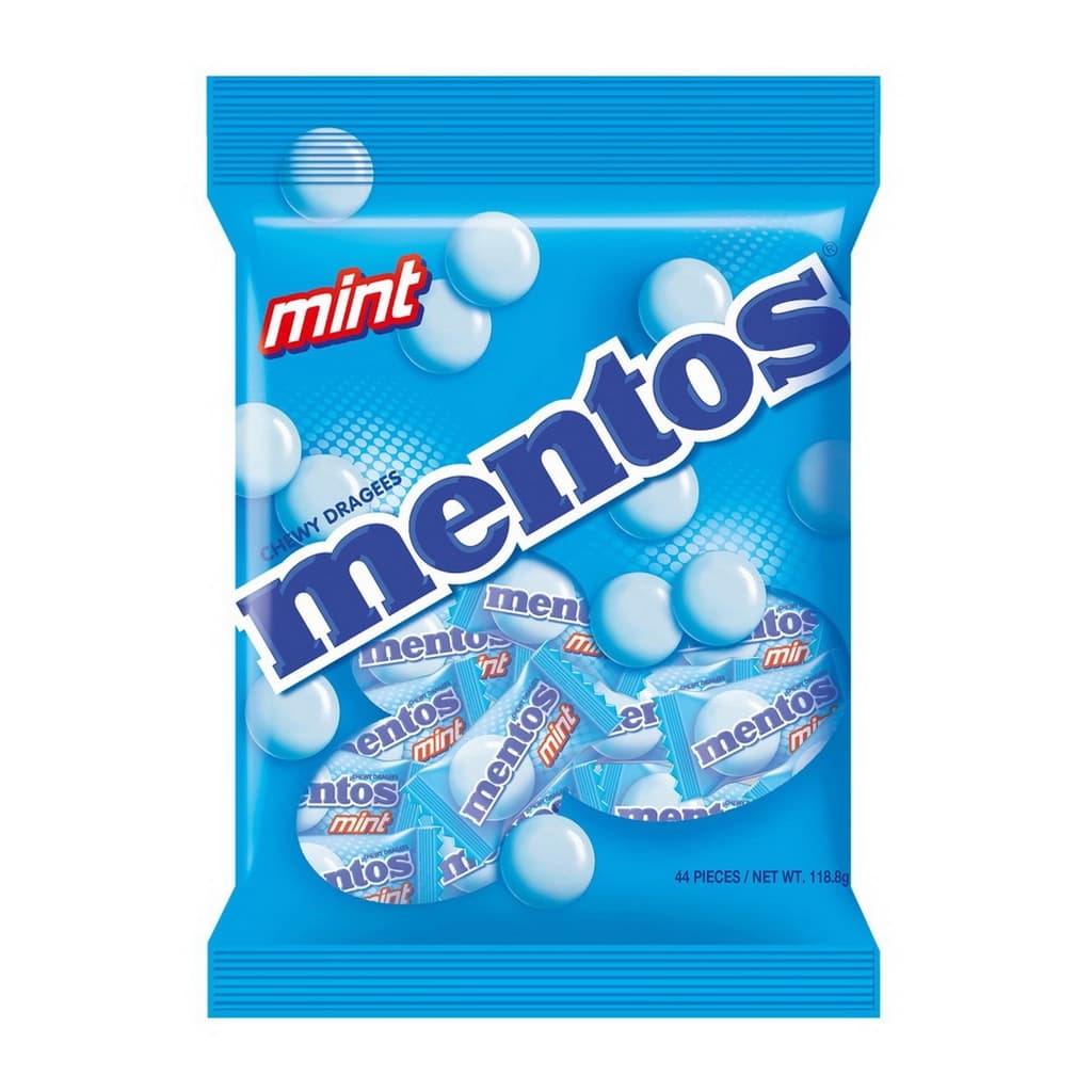 Mentos Bag 44 pcs. Mint  118.8G.
