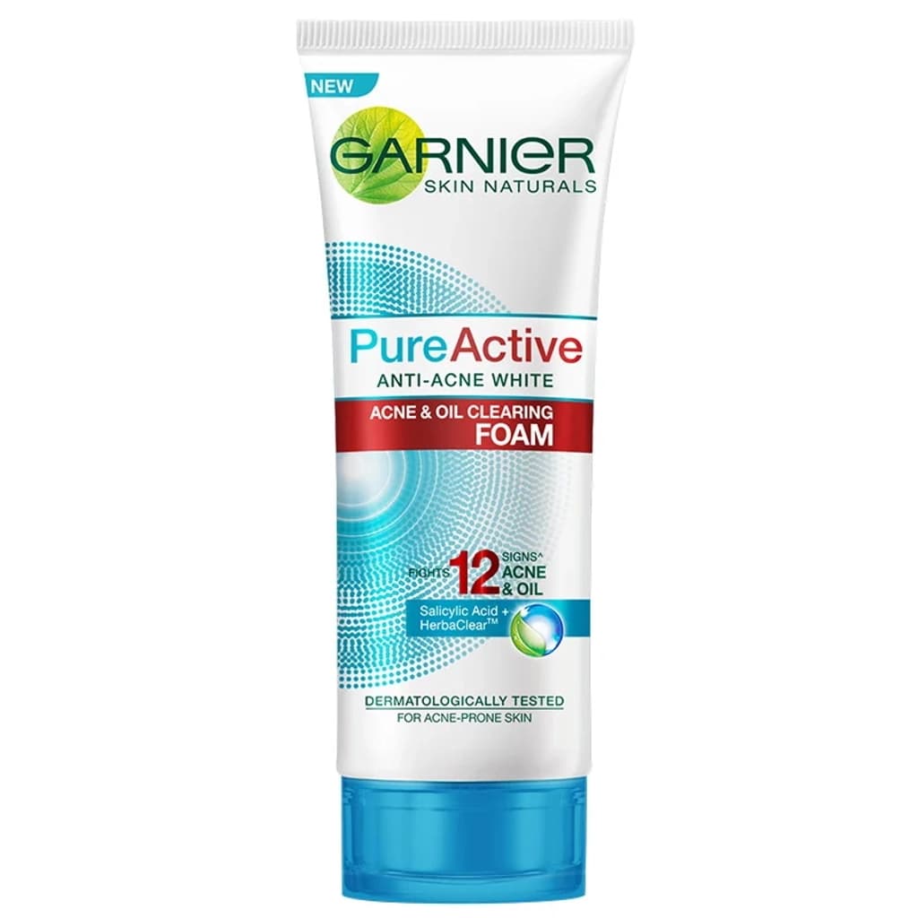 Garnier Facial Foam Pure Active 100ml.