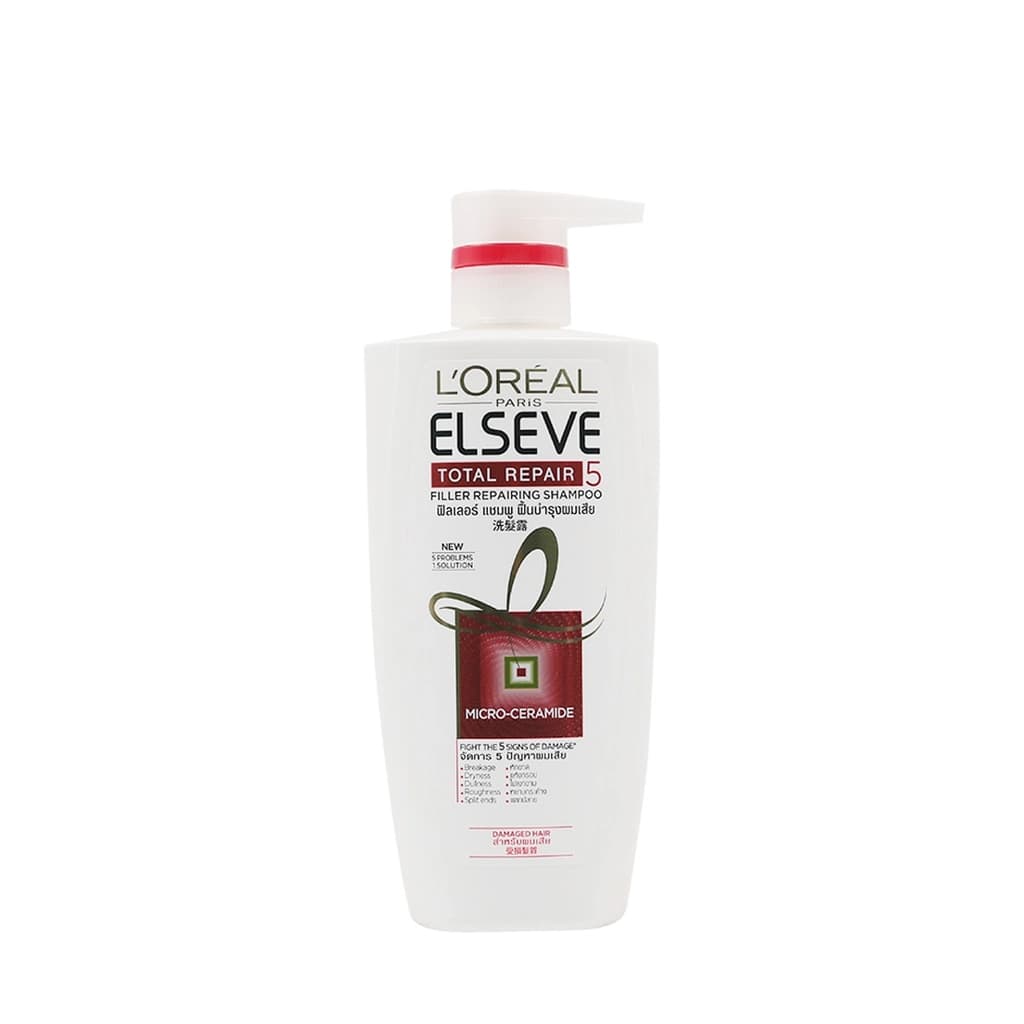 L'oreal Elseve Total Repair 5 Shampoo 410ML.