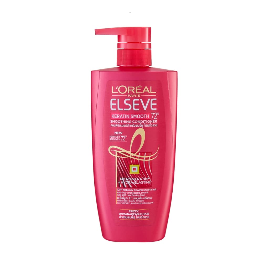 L'oreal Elseve Keratin Smooth Conditioner 450ML.