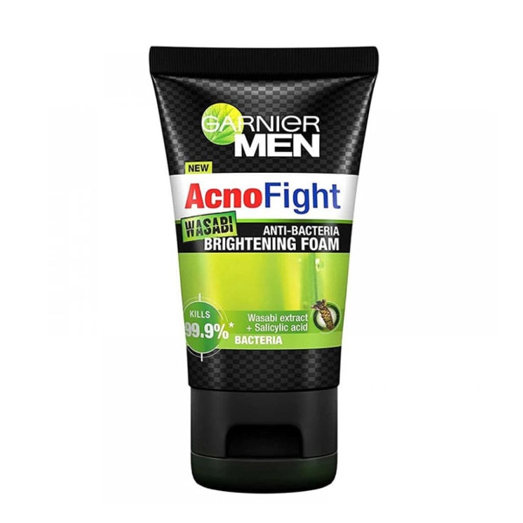 Garnier Men Foam Acno Fight Wasabi 100Ml.