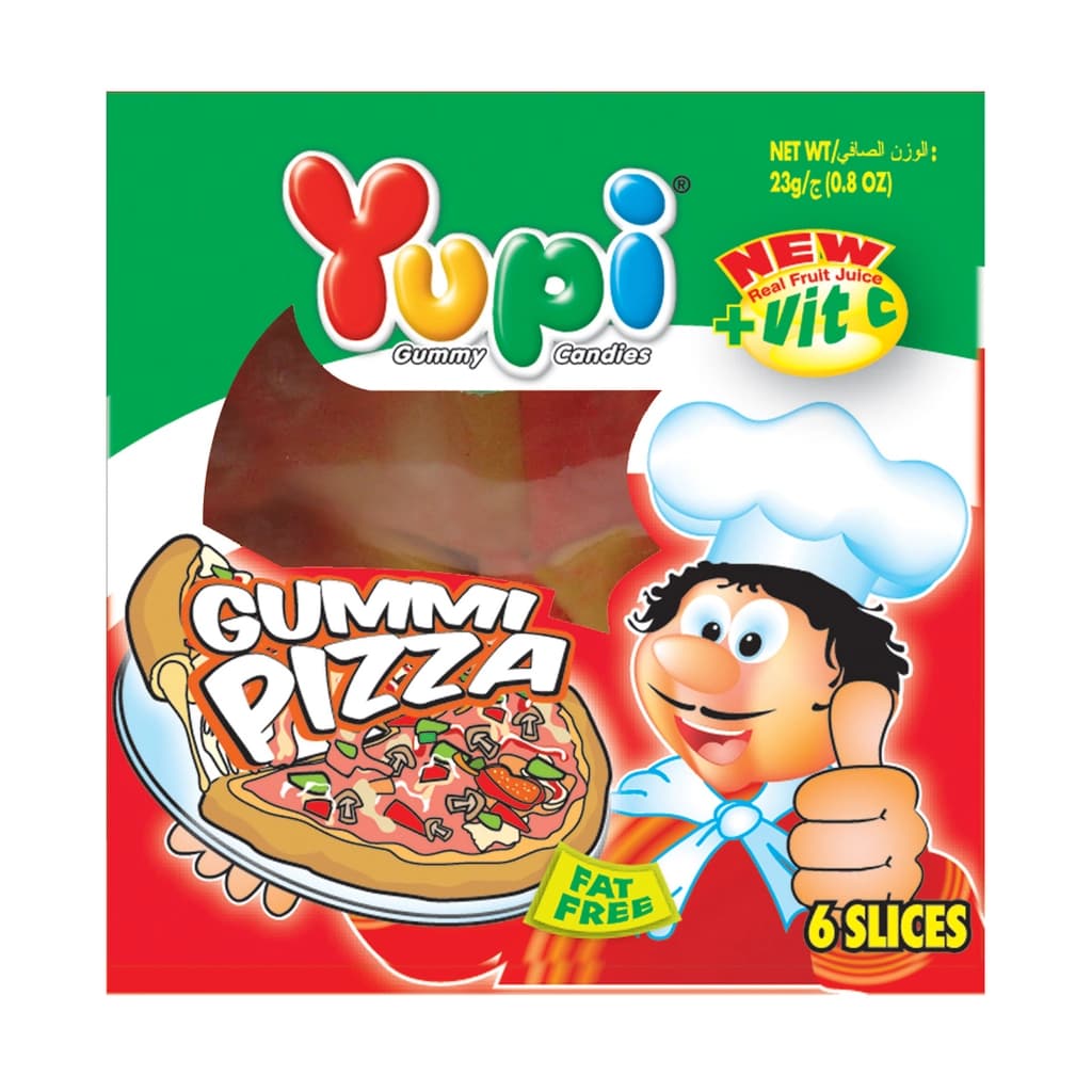 Yupi Gummi Pizza 23G.