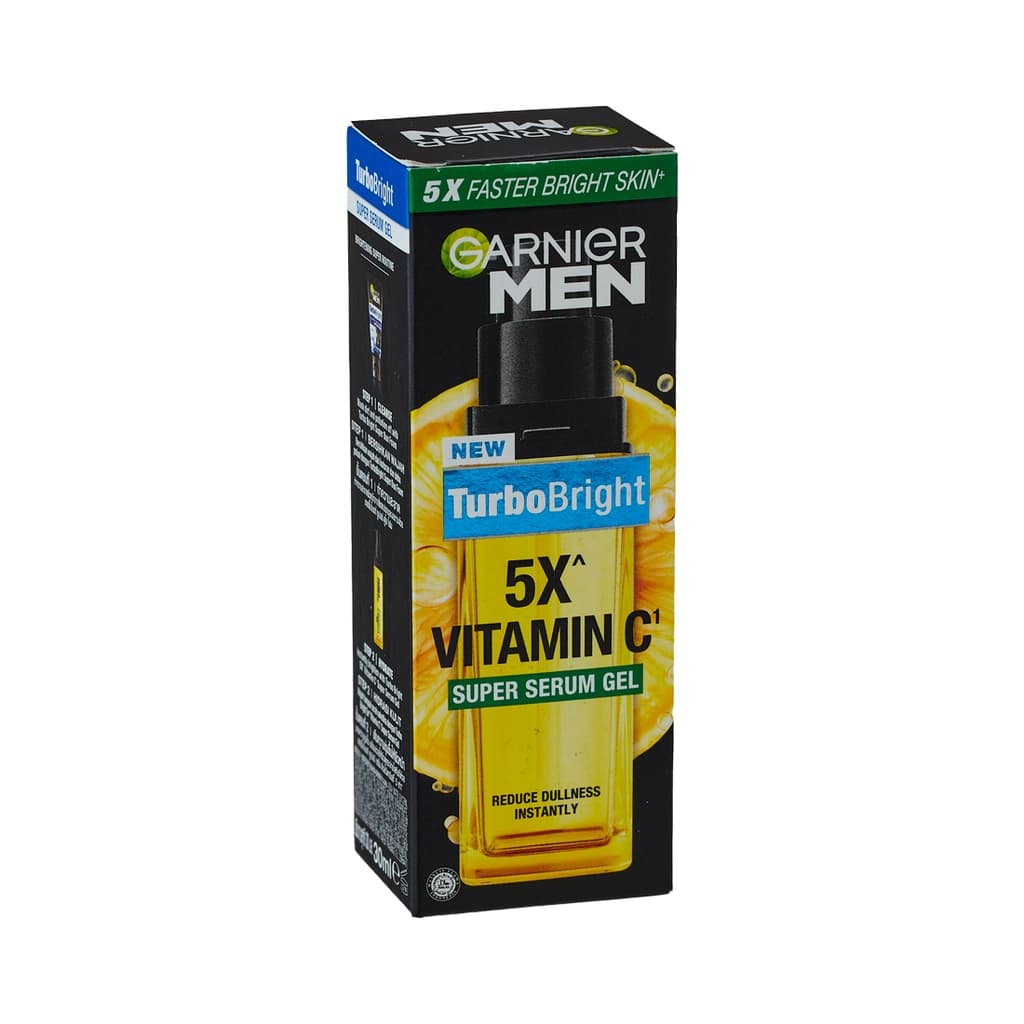 GARNIER MEN TURBOBRIGHT SUPER SERUM GEL 30ML