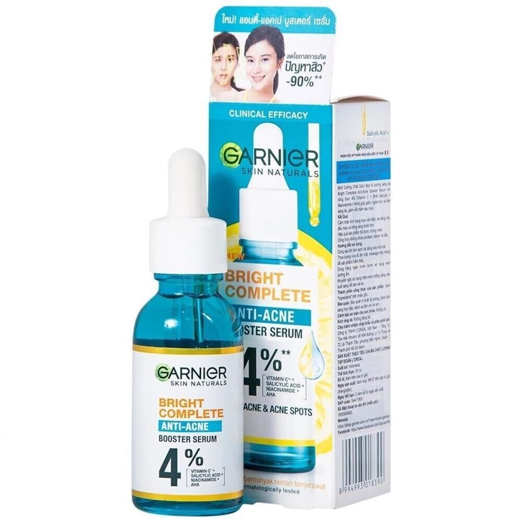 Garnier Skin Naturals Bright Complete Anti-Acne Booster Serum 30ML