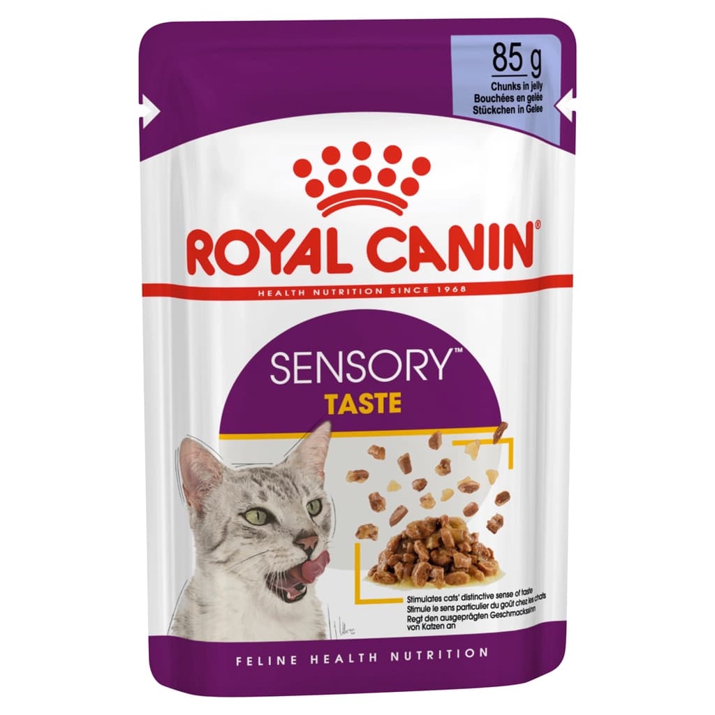Royal Canin Sensory Taste Jelly 85 G. 1 Pack 12 Bag