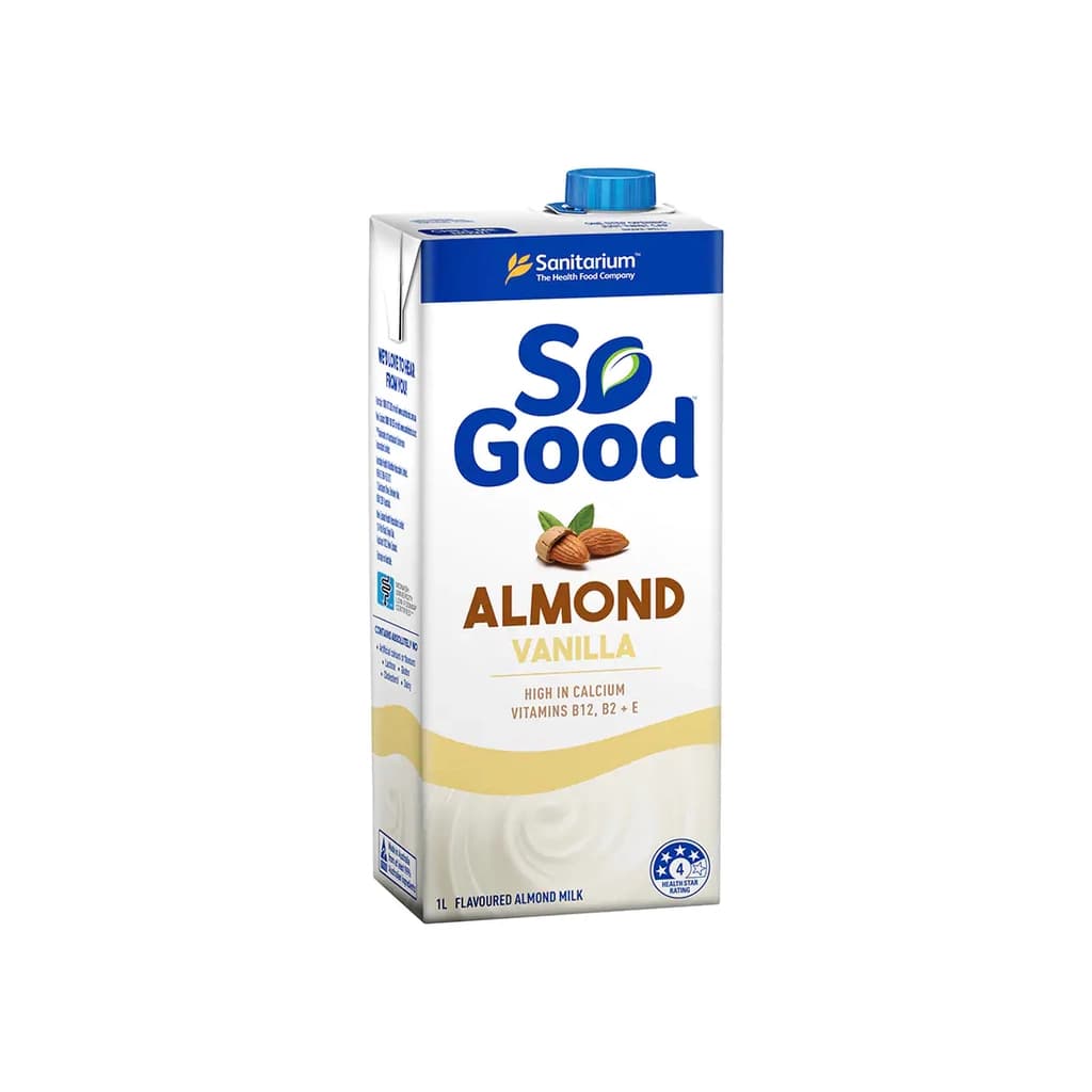 So Good Almond Milk Vanilla 1LTR.