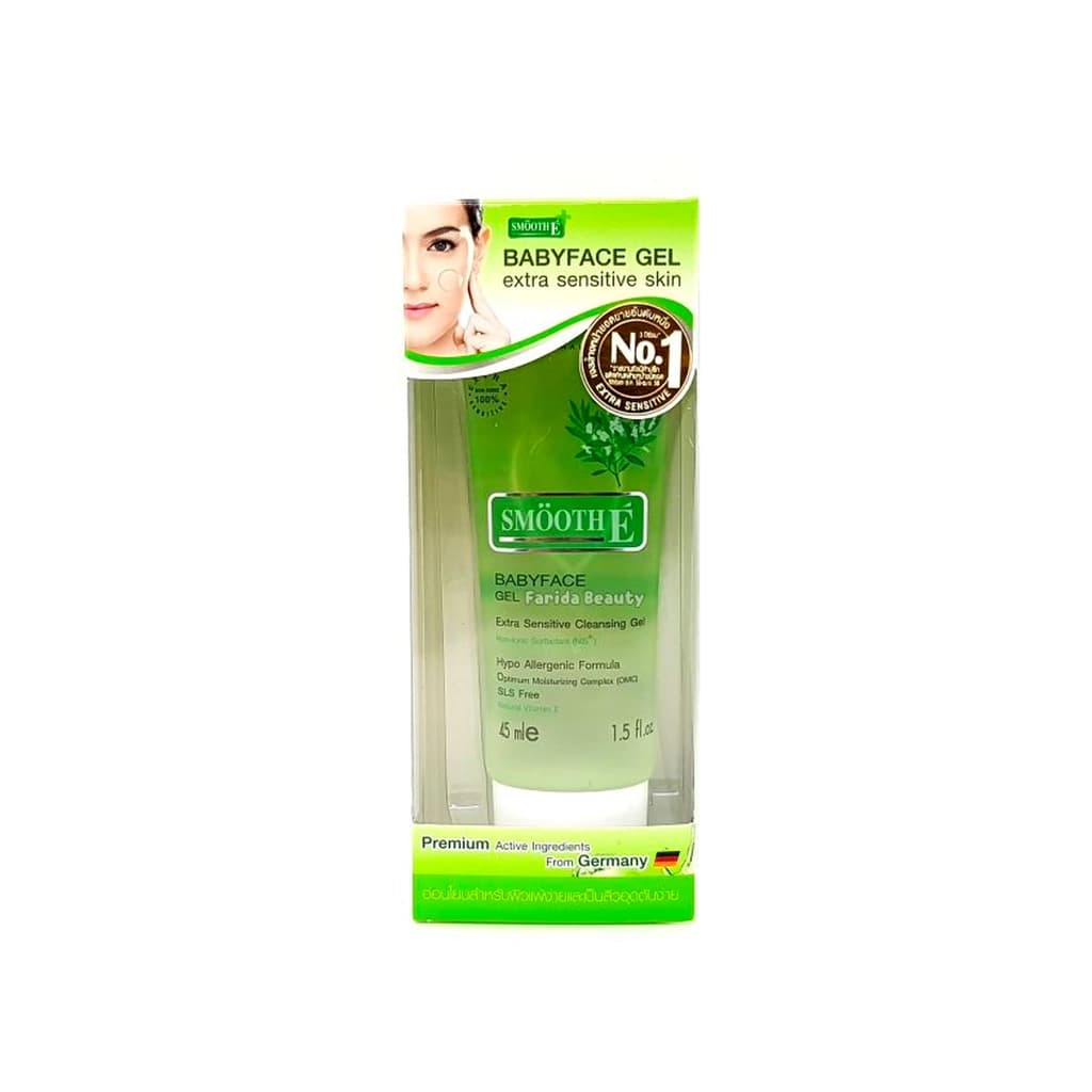 Smooth E Baby Face Extra Sensitive Cleansing Gel 45ML.
