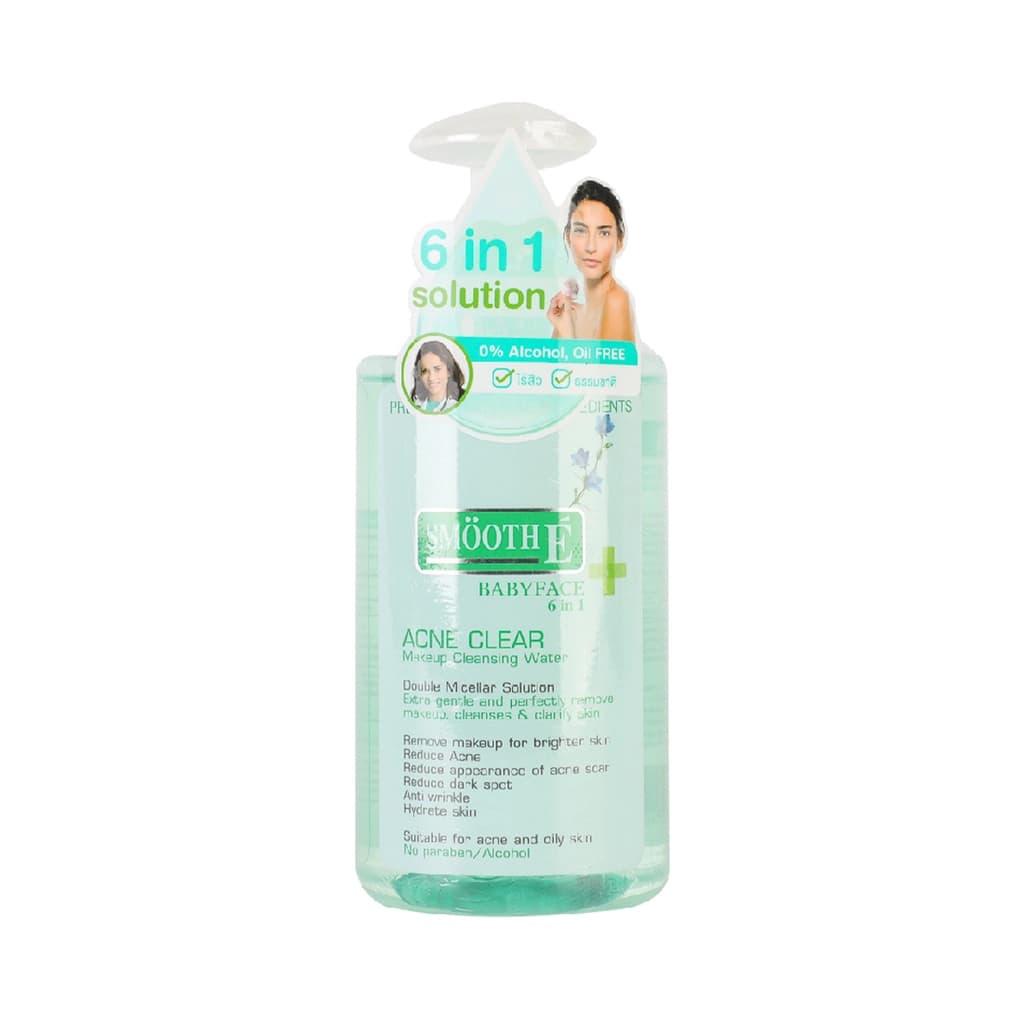 Smooth E Acne Clear Makeup Cleansing Water 300ML.