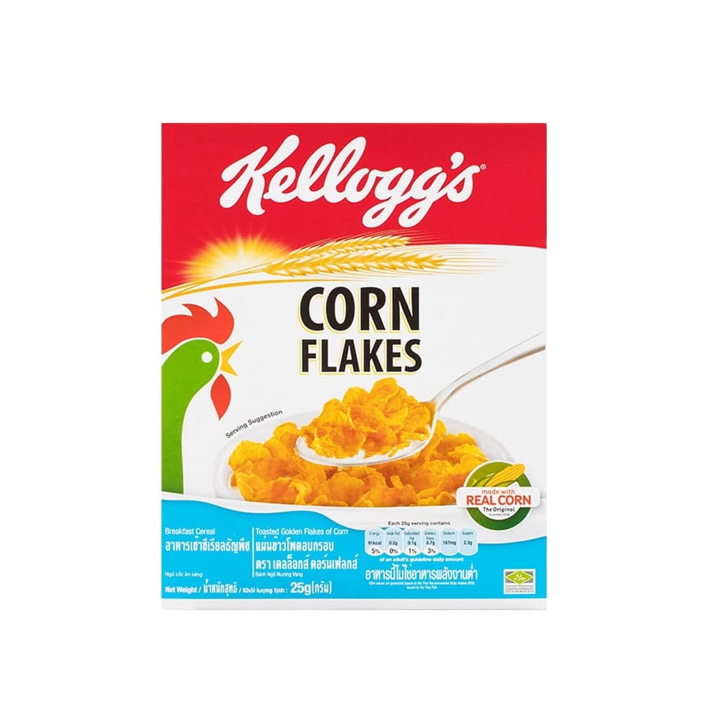 Kellogg's Cereal Cornflakes 25G.