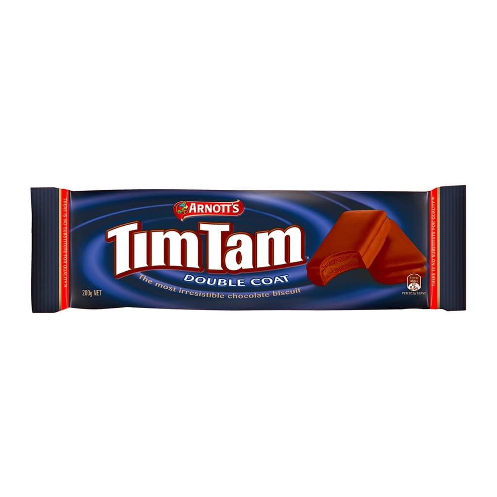 Arnotts Tim Tam Double Coated Biscuits 200G.