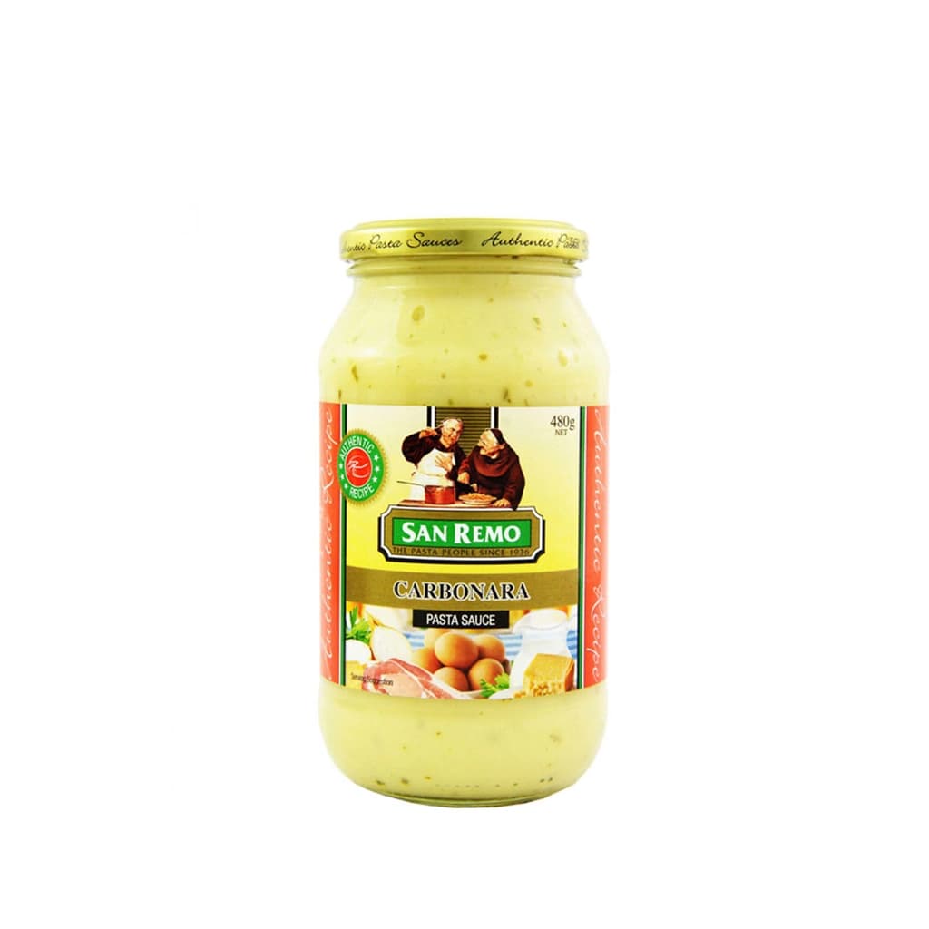 ซานรีโม ซอสพาสต้าคาโบนาร่า 480ก.