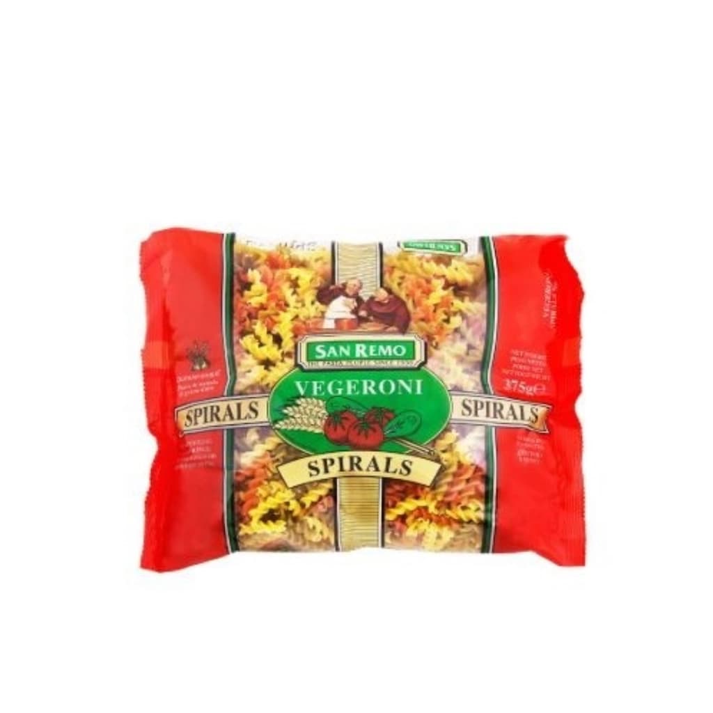 San Remo Vegeroni Shapes 375G.