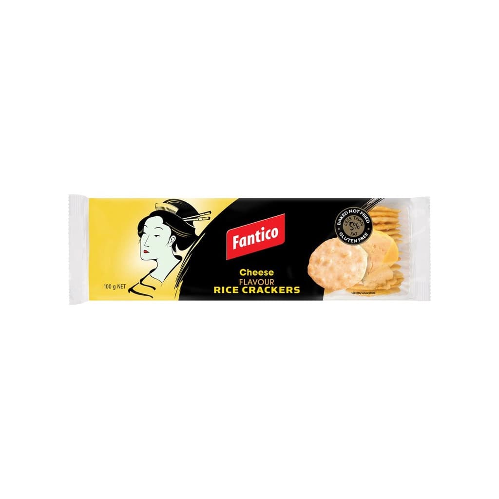 Fantastic Cheese Rice Cracker 100G.