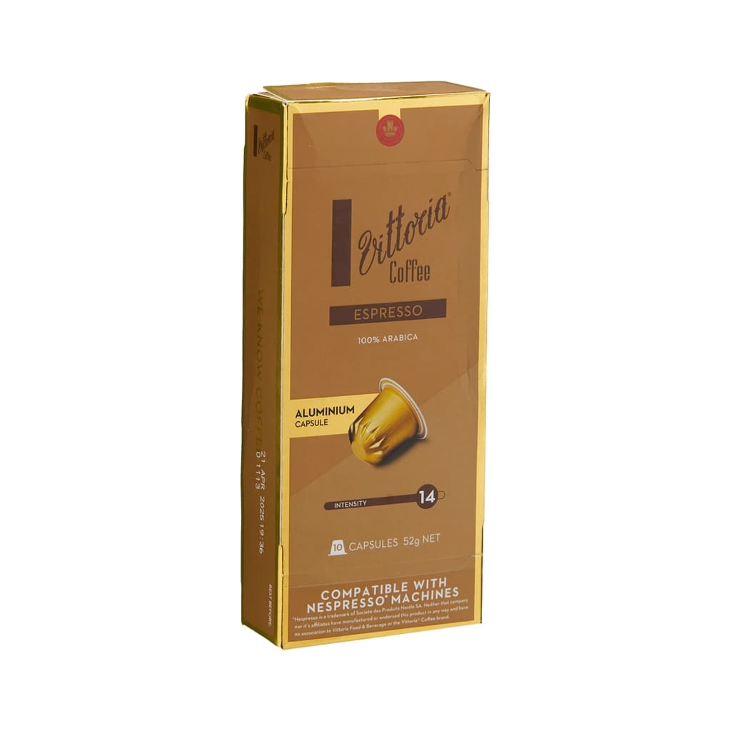 Vittoria Nespresso Espresso Capsule 52G.