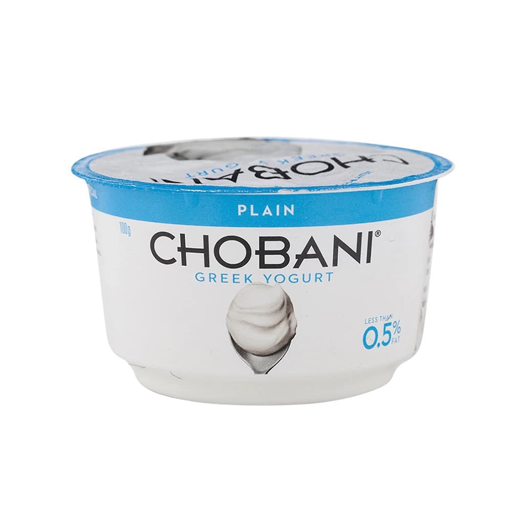 Chobani Greek Yogurt Plain Flavour 100G.