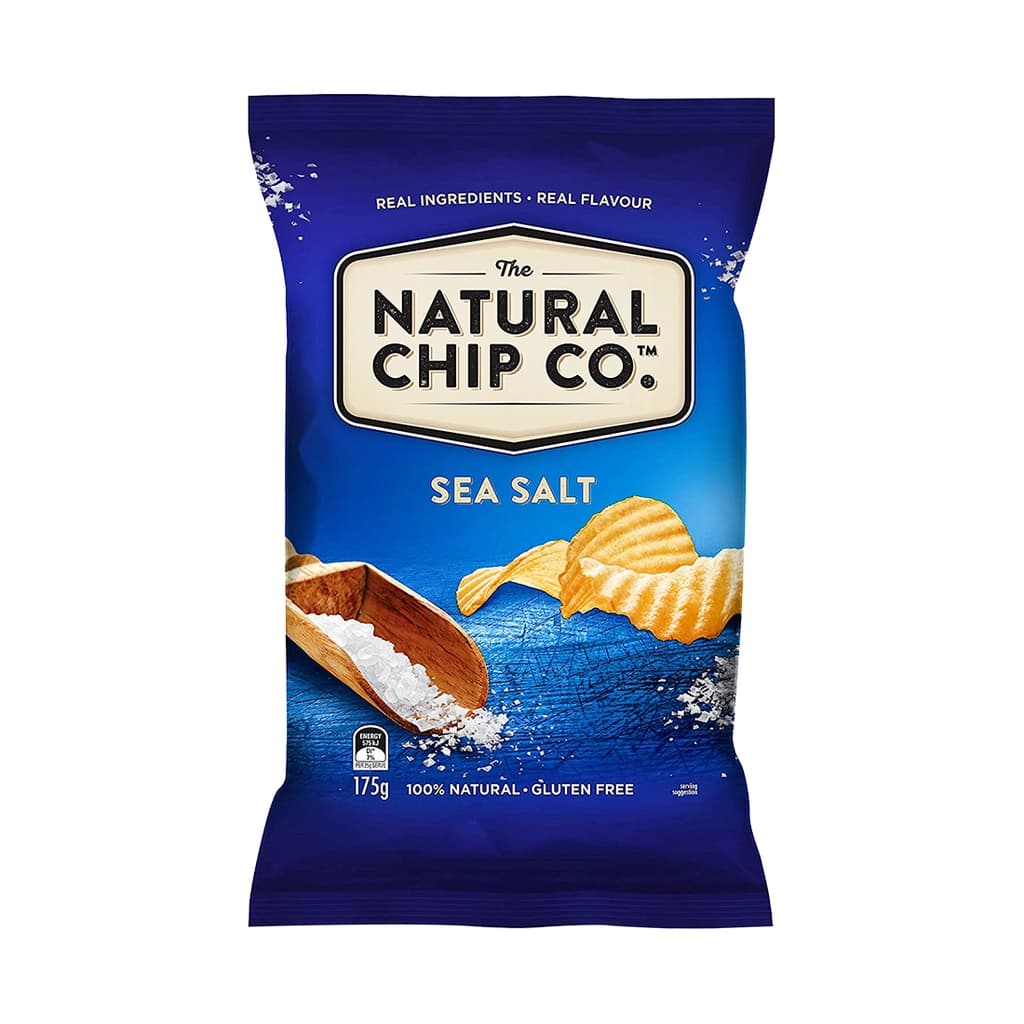 The Natural Chip Sea Salt Potato 175G.