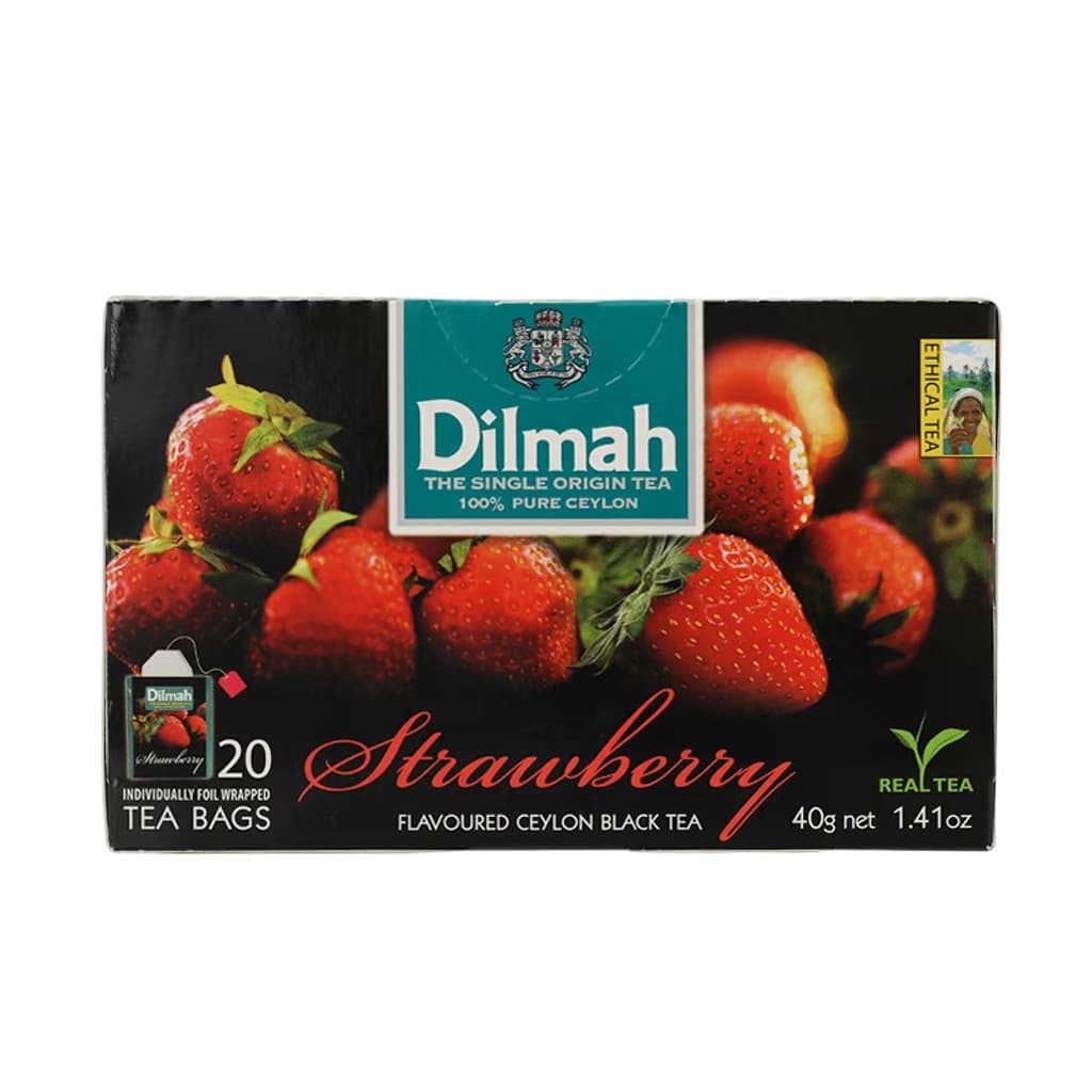 ดิลมา ชาซองกลิ่นสตรอเบอร์รี่ 20'S 40G.