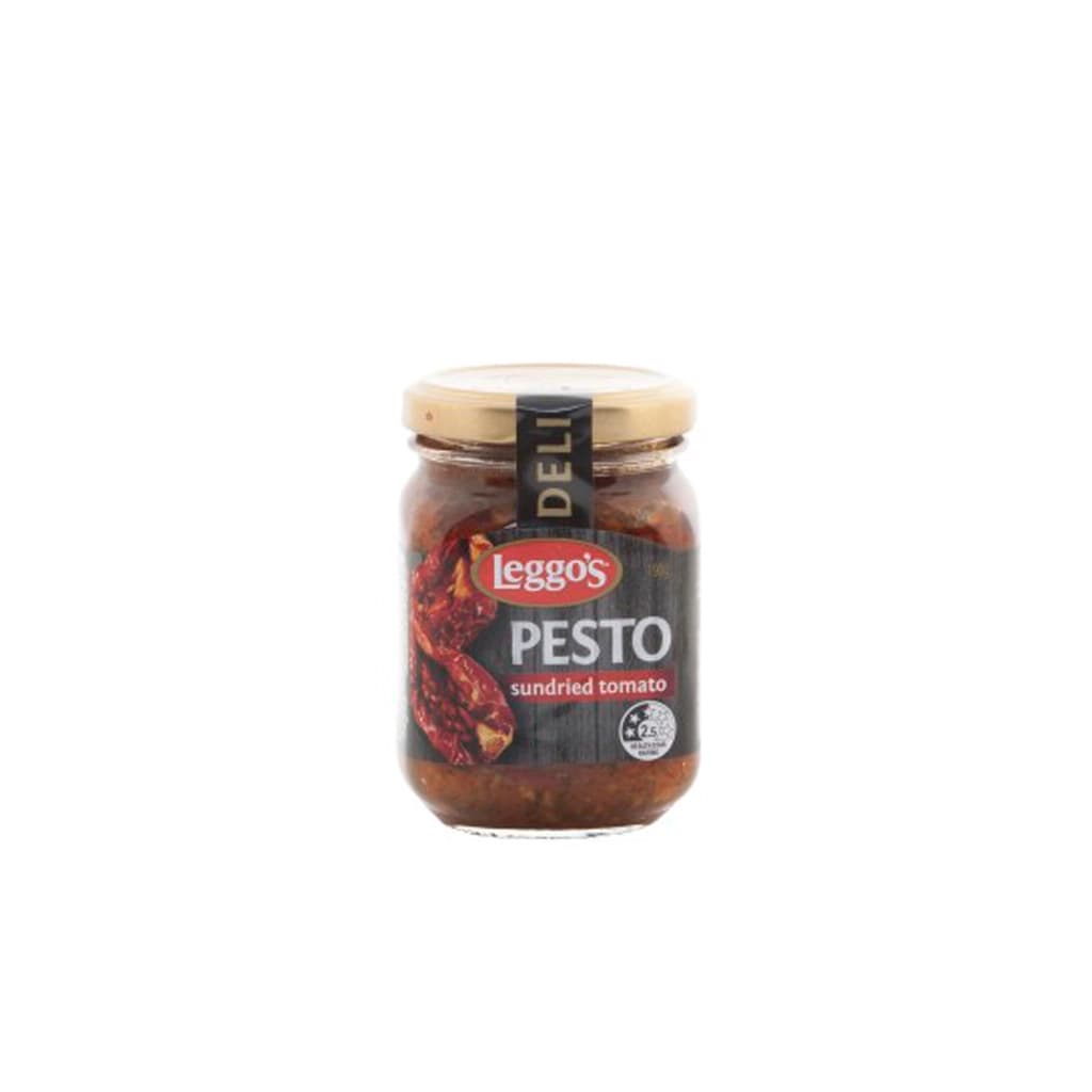 Leggo's Pesto Sun-Dried Tomato and Basil Pasta Sauce 190G.