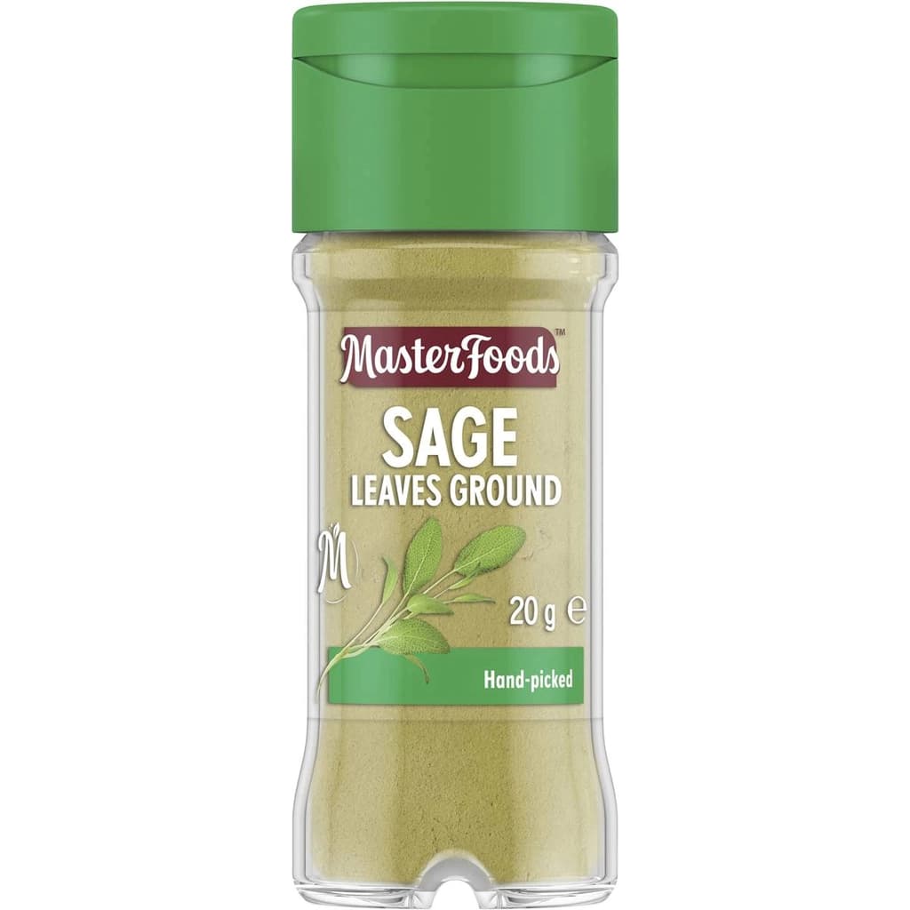 Masterfoods Sage Leaves Ground 20G.