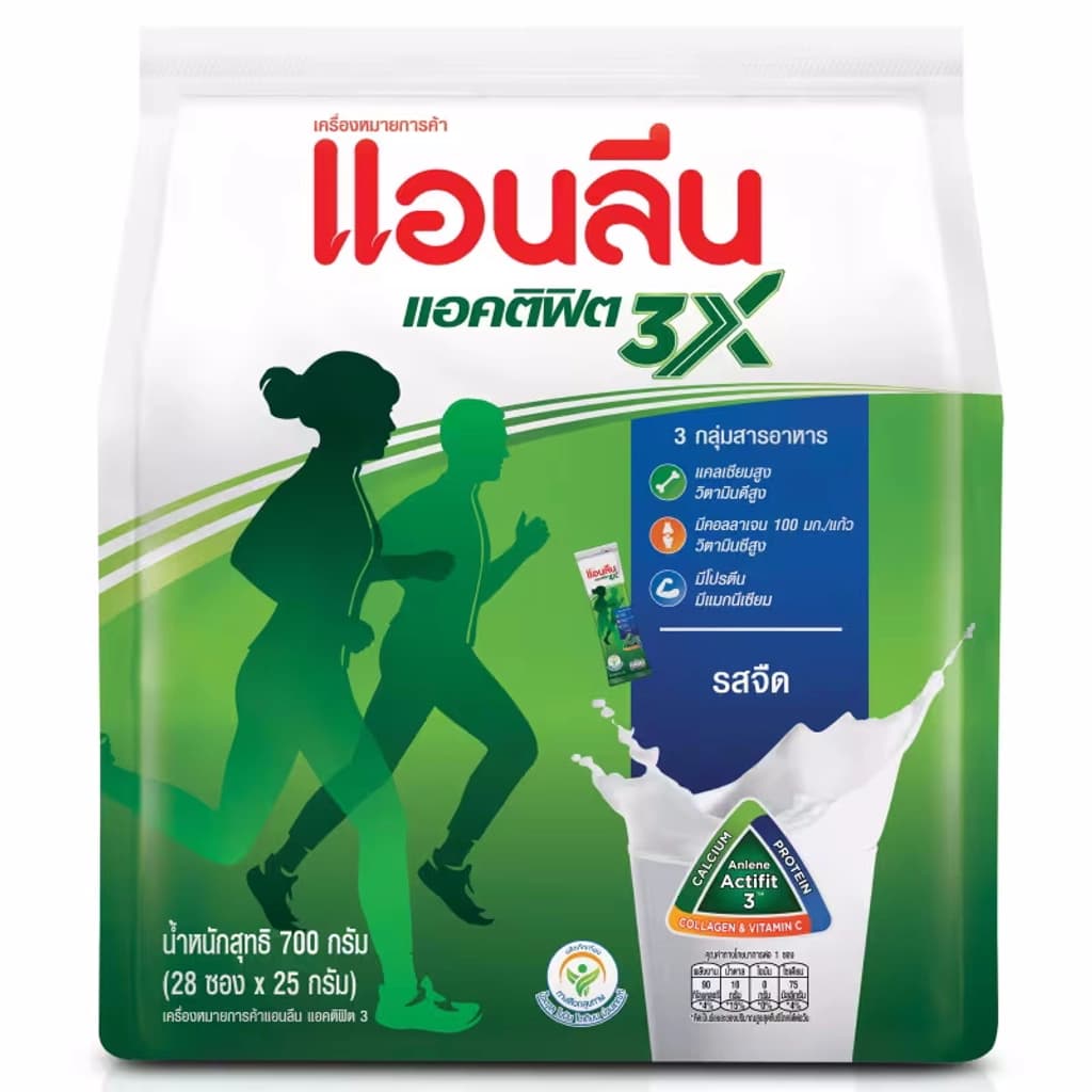 Anlene Movmax Milk Powder Plain 25G. Pack 30 sachets