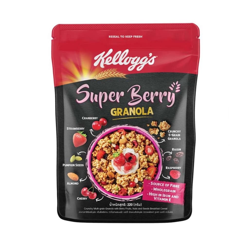 Kellogg's Super Berry Granola 220G.