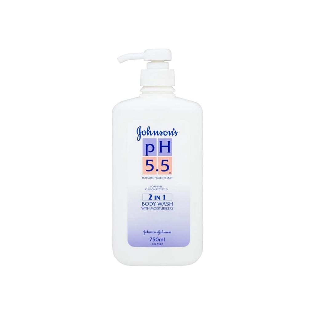 Johnson PH 5.5 2in1 With Moisturizers Body Wash 750ML.