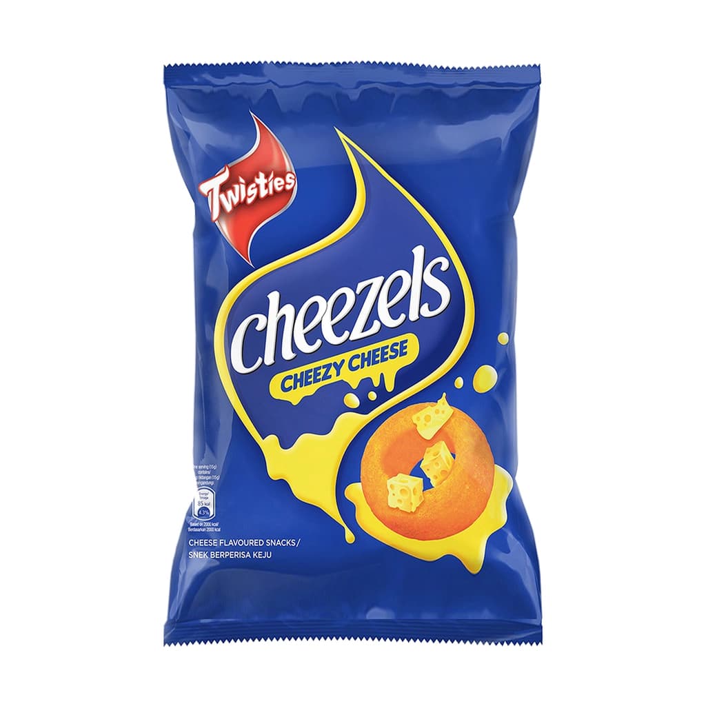 Kraft Cheezels Original Cheese 165G.
