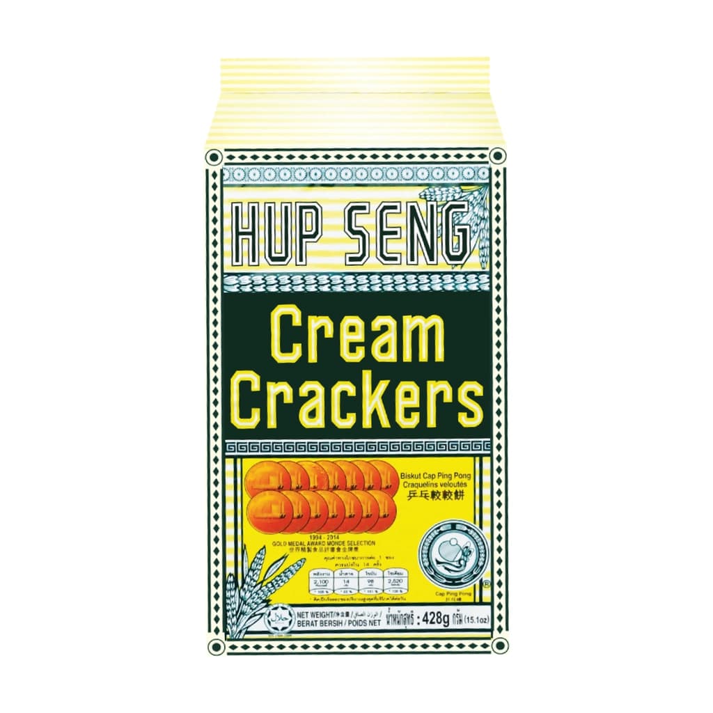 Hup Seng Cream Crackers 428G.