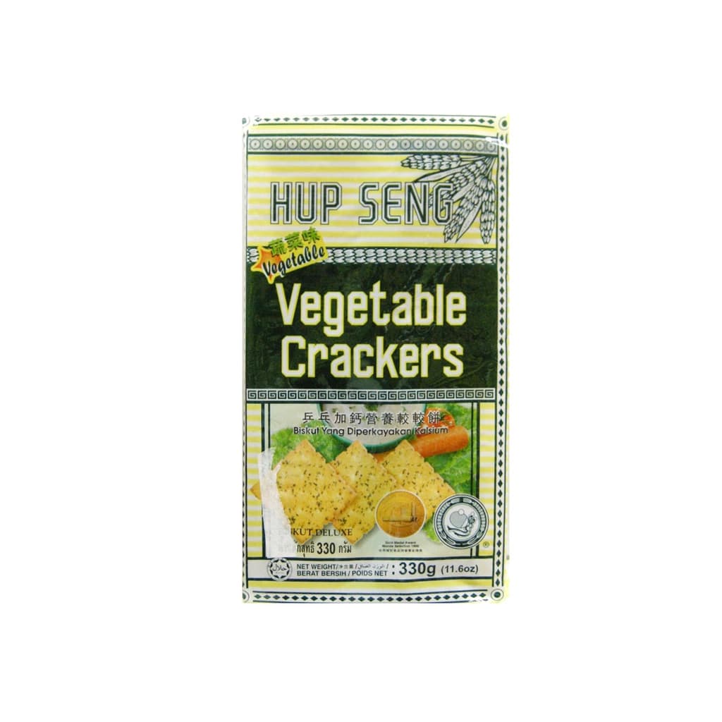 Hup Seng Vegetable Crackers 330G.