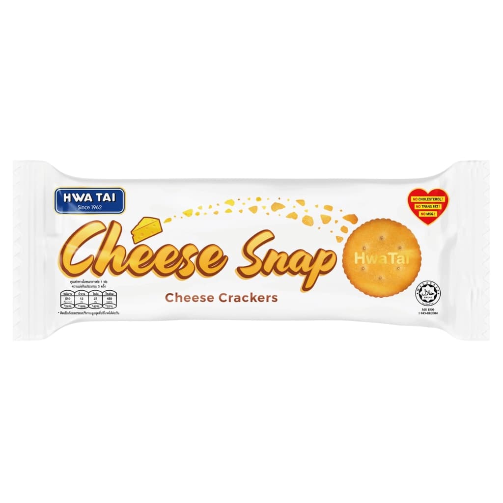 Hwa Tai Cheese Snap(Cheese Crackers)100G