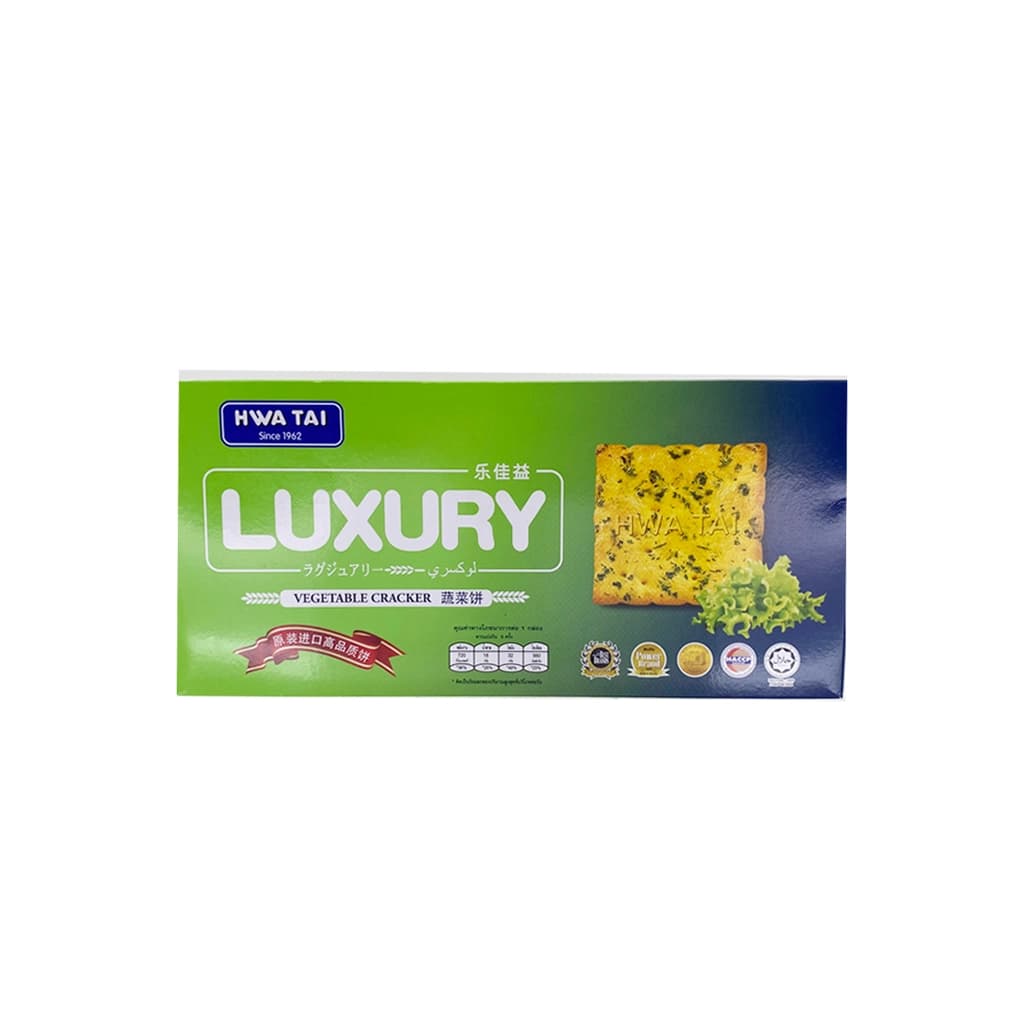 Hwa Tai Luxury Vegetable Crackers 148G.