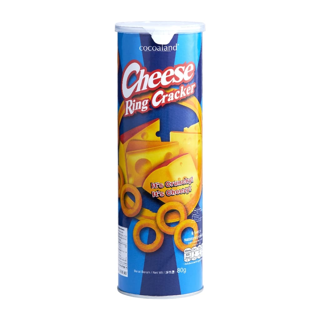 Cocoaland Cheese Ring 80G.