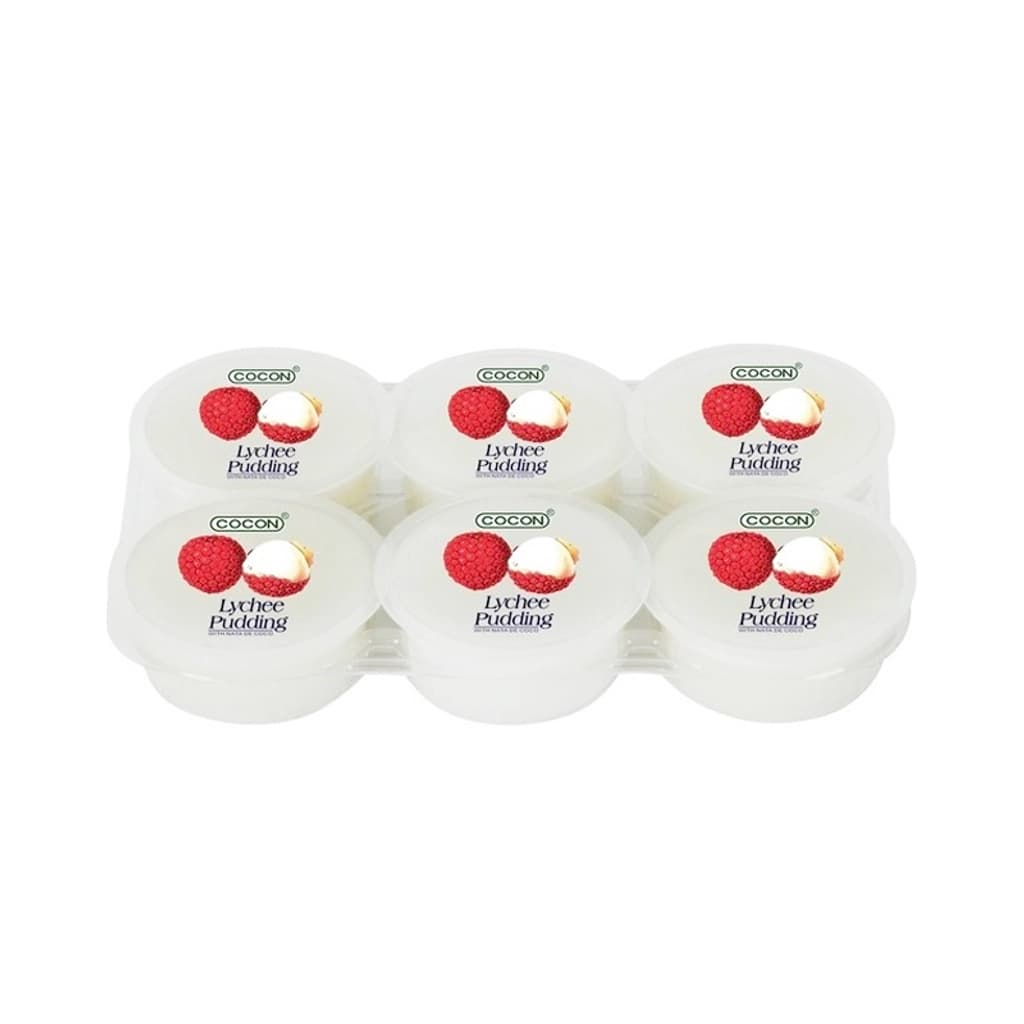 Cocon Pudding Lychee6X80G