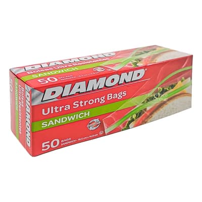 Diamond Zipper B Sandwich 50PCS.
