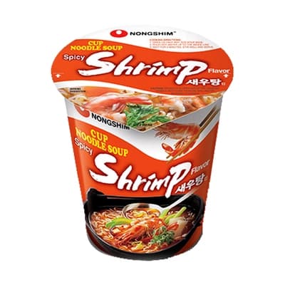 Nong Shim Shrimp Cup 62G.