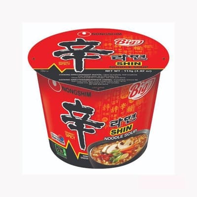 Nong Shim Shin Big Bowl Soup Spicy 114G.