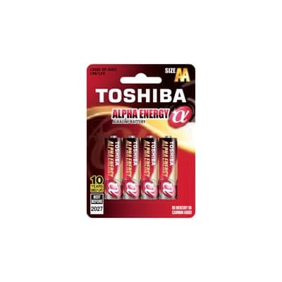 Toshiba Alkaline AA Pack 4
