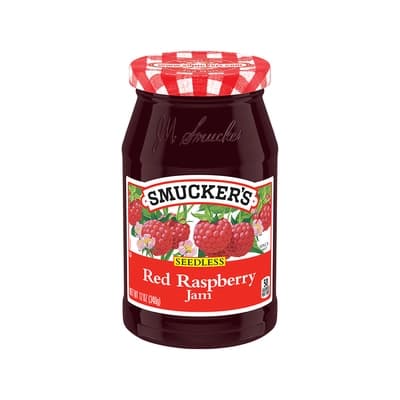 สมัคเกอร์ส ซีดเลส เรด ราสพ์เบอร์รี่ 340ก.