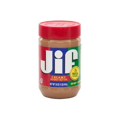 Jif Creamy Peanut Butter 454G.
