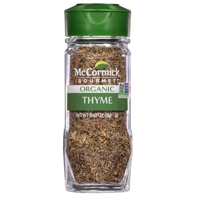 Mccormick Organic Thyme Leaves 18G.